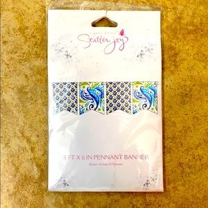 Party Pennant Paper Decorative Banner 8Ft